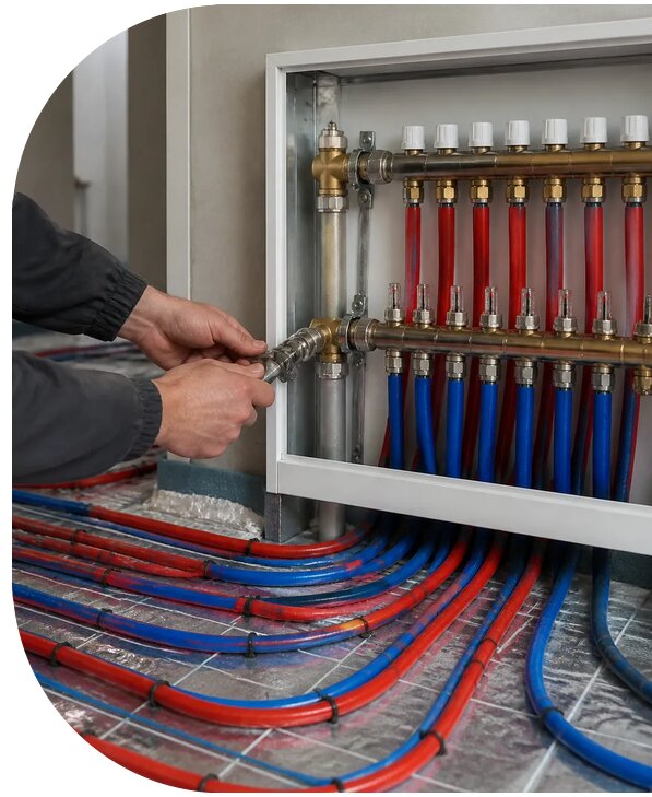 Монтаж отопления: сшитый полиэтилен в Алапаевске от 535 р. | АПаруса-Лпв