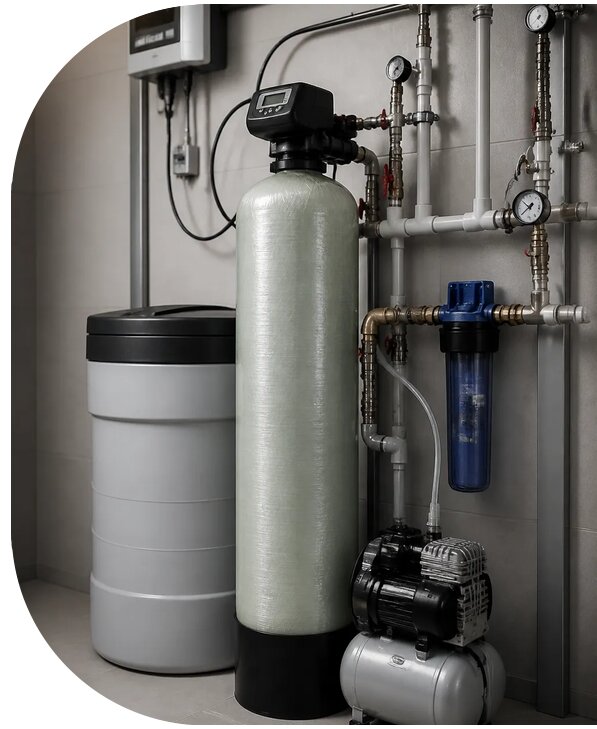 Монтаж системы аэрации воды для дома в Алапаевске от 16058 р. | АПаруса-Лпв